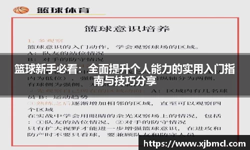 篮球新手必看：全面提升个人能力的实用入门指南与技巧分享
